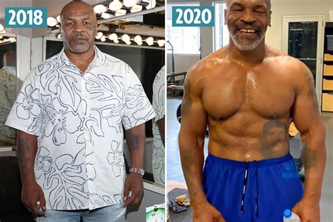 mike tyson current weight.